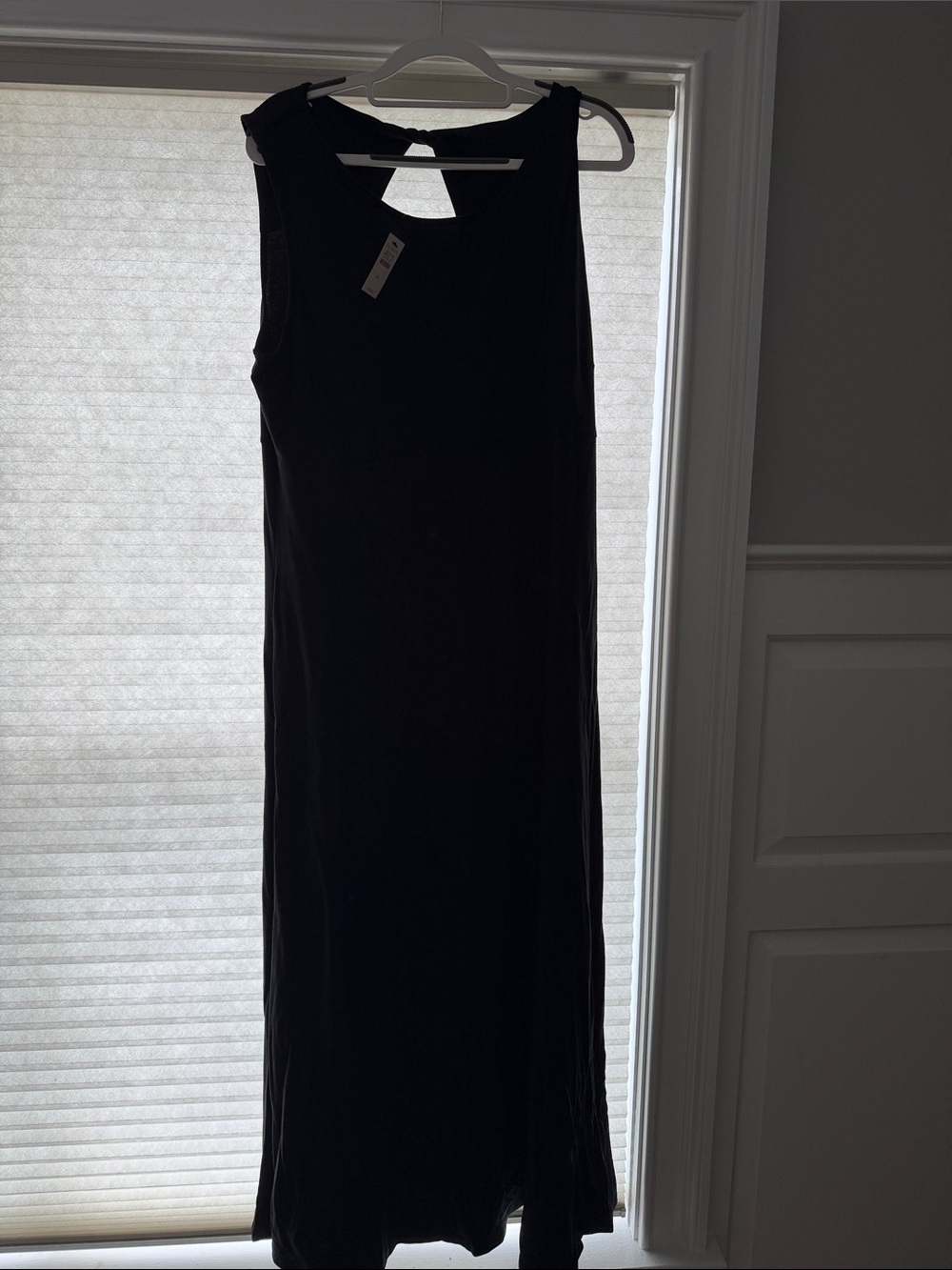 NWT Talbots summer  Black Sleeveless Maxi Dress - Classic Elegant Style